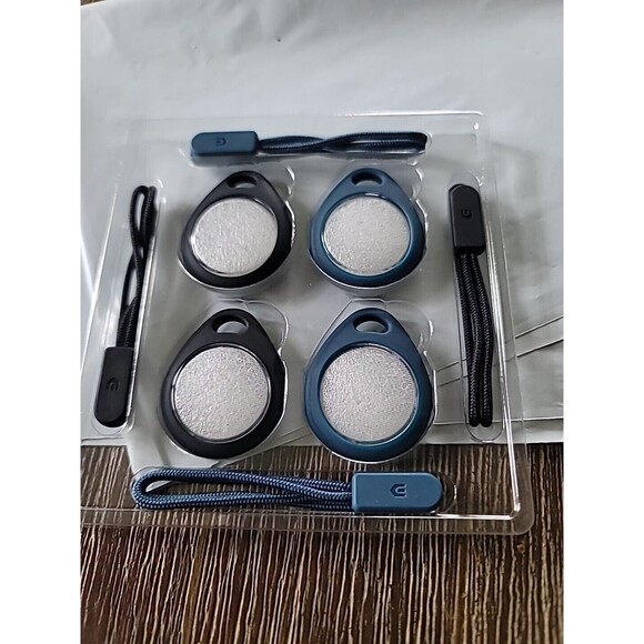 4-Unbreakable Portable Case for AirTags Tracker, TPU Protective Case Cover - Picture 1 of 3